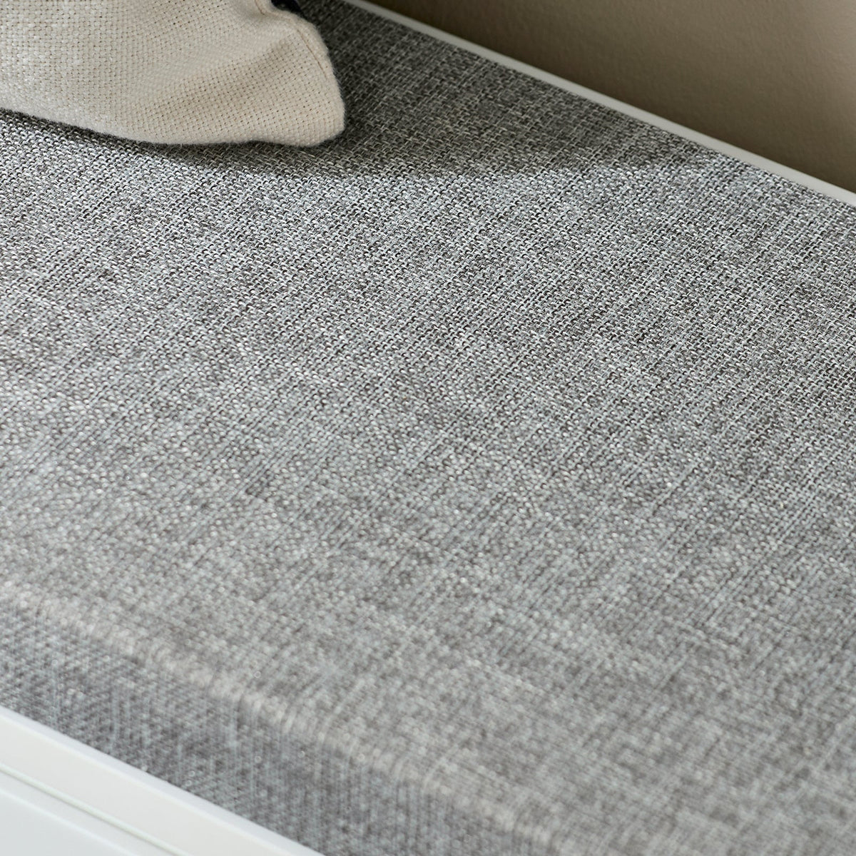 SoBuy Schoenenkast met Zitkussen en Klep – Wit – 80x45x26 cm – Moderne Schoenbank van MDF