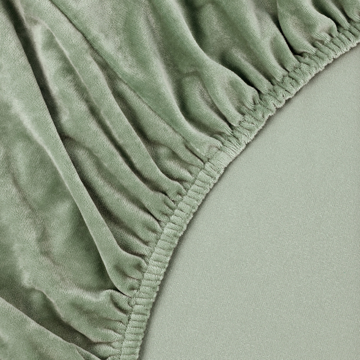 Sjumo Hoeslaken Silky Smooth – Forest Green – 180 x 200/210 cm
