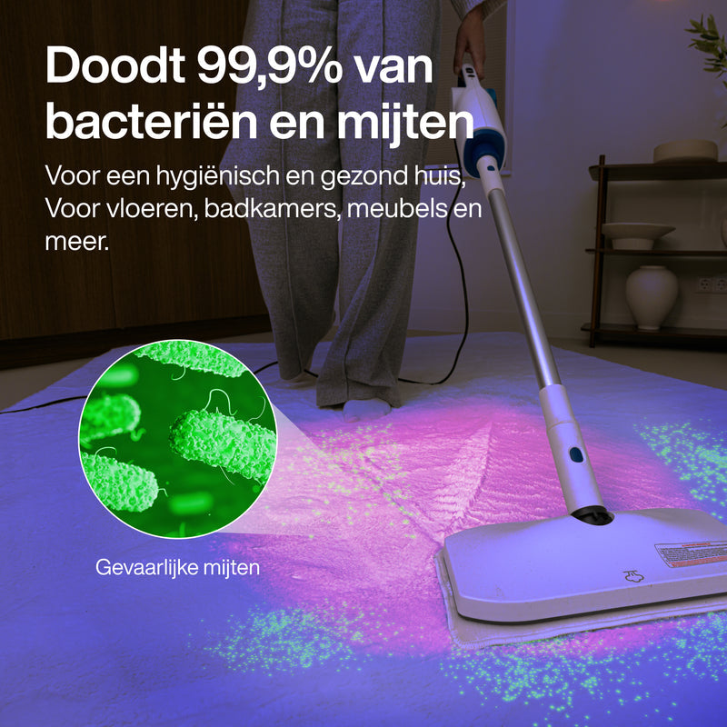 Samako Royal Elite Stoomreiniger - Handstomer - Vlekkenreiniger - Diepte reiniging voor vloer, bank, badkamer en tapijt - Tapijtreiniger