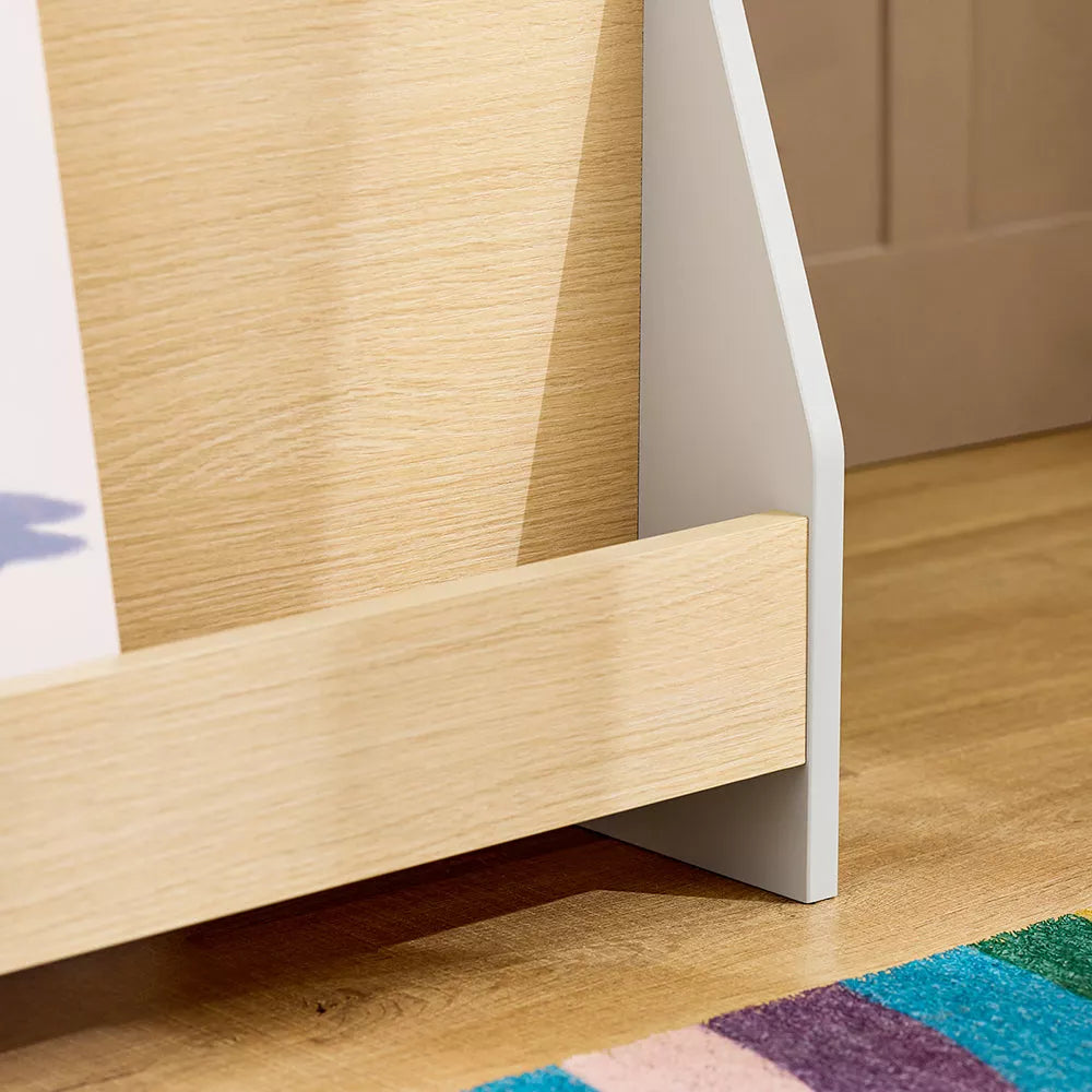 SoBuy Boekenkast - KMB106-HG - MDF - Max. 8kg - 60x30x70cm - Wit