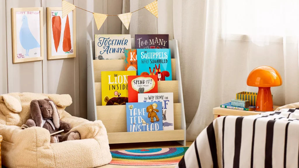 SoBuy Boekenkast - KMB106-HG - MDF - Max. 8kg - 60x30x70cm - Wit
