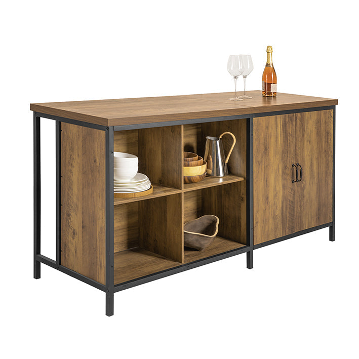 SoBuy Dressoir - Met planken en Lades - Modern - Max. 150 kg - 170 x 89 x60 cm