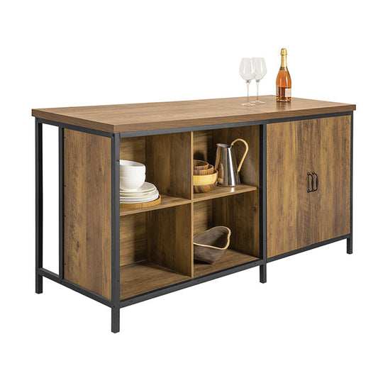 SoBuy Dressoir - Met planken en Lades - Modern - Max. 150 kg - 170 x 89 x60 cm