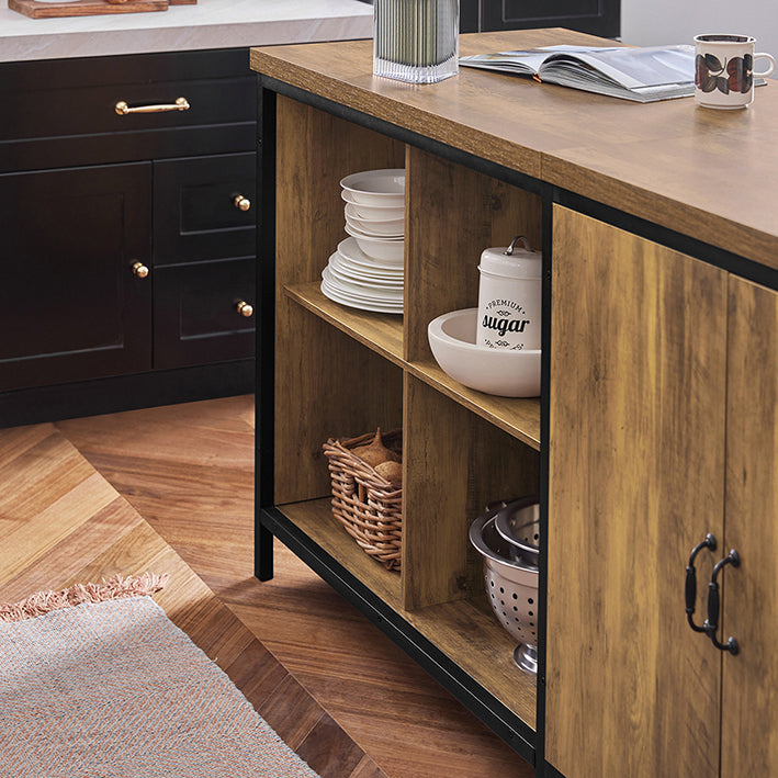 SoBuy Dressoir - Met planken en Lades - Modern - Max. 150 kg - 170 x 89 x60 cm