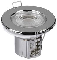 VT-885 5W SPOTLIGHT FIRERATED FITTING WITH SAMSUNG CHIP 3000K CHROME