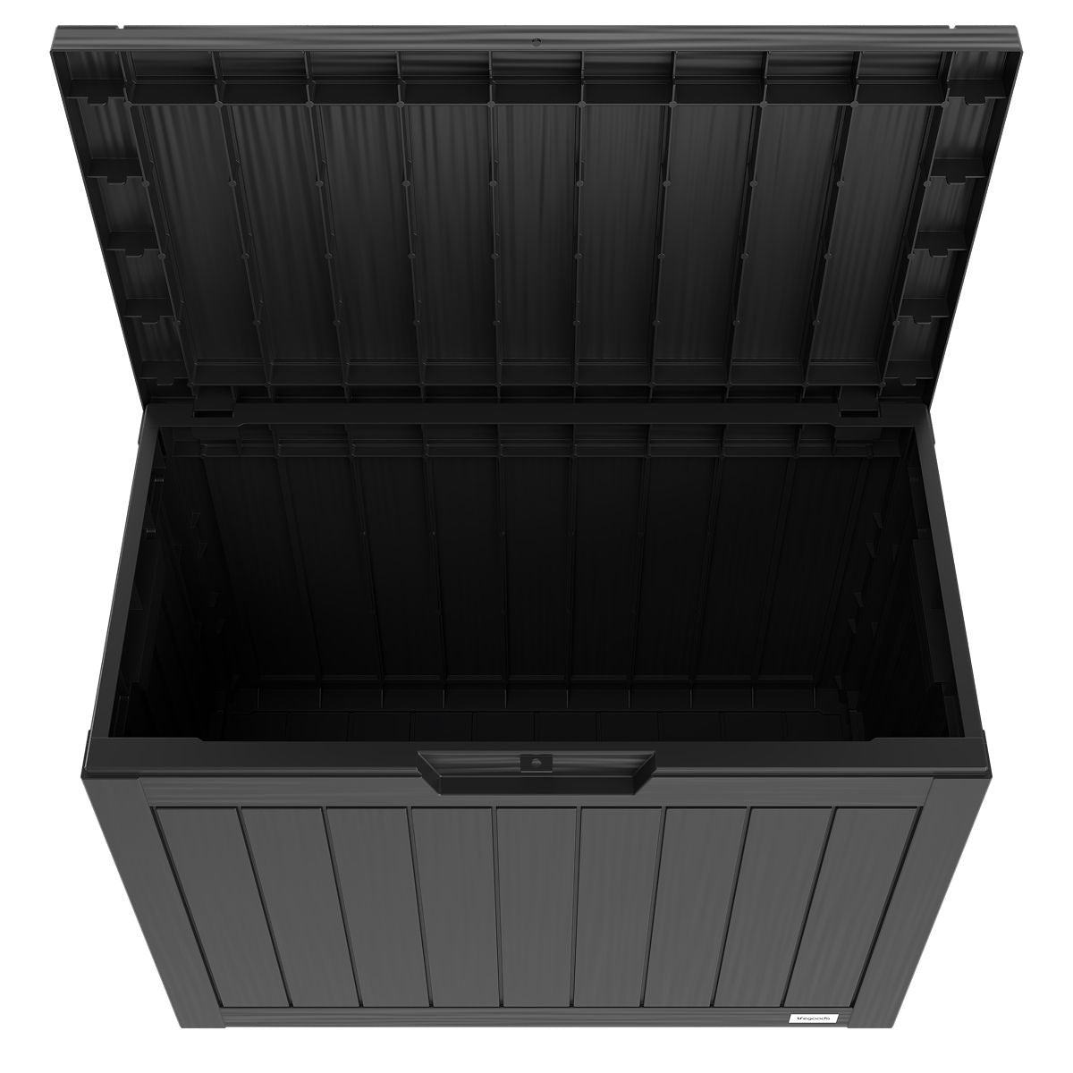 LifeGoods Kussenbox - XS - Kunsstof - 170L - Zwart