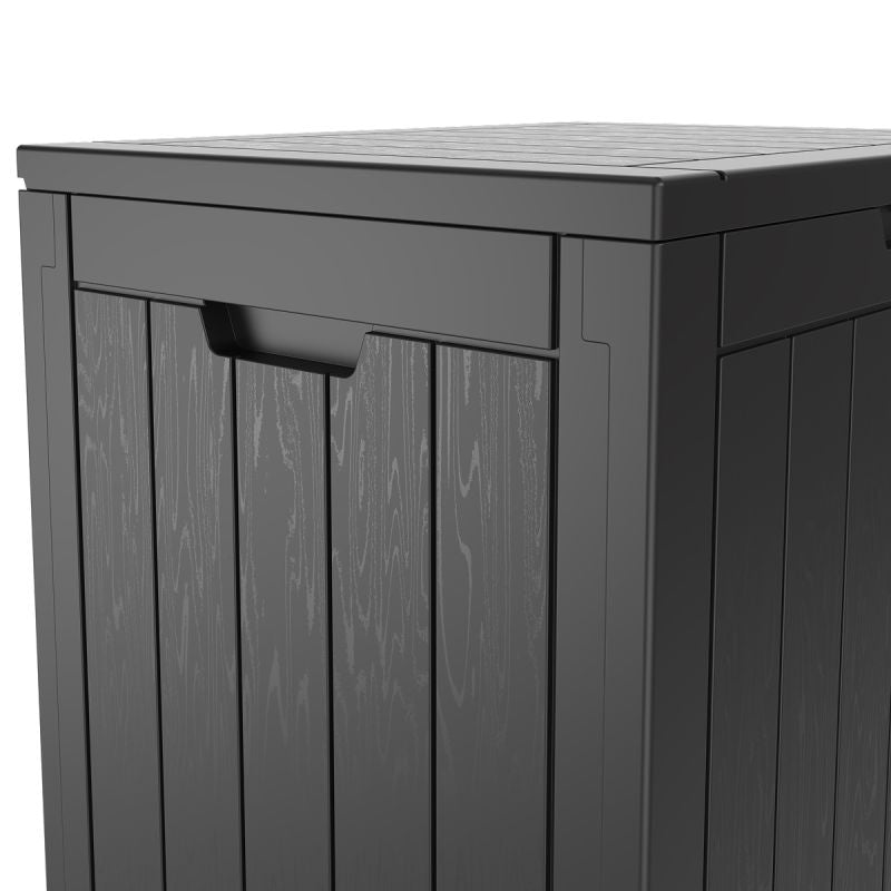 Lifegoods Opbergbox 118L - Houtlook - Waterdicht - Draagvermogen 55 kg