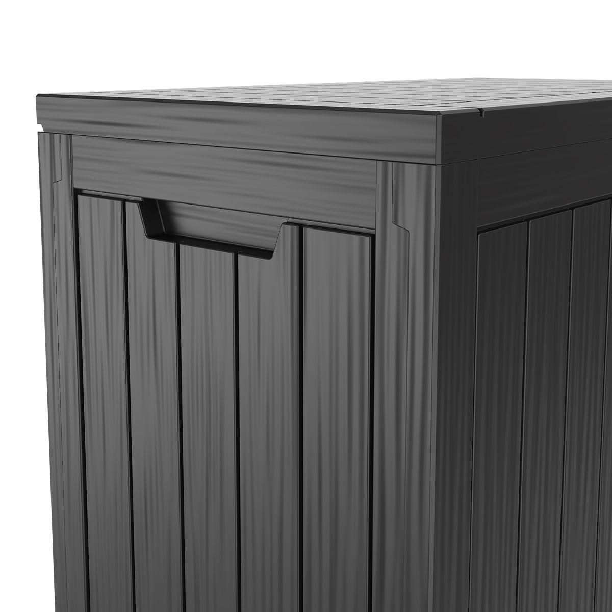 LifeGoods Kussenbox - XS - Kunsstof - 170L - Zwart