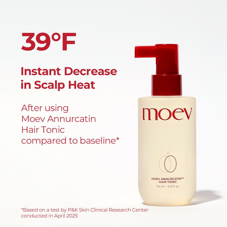 MOEV Annurcatin Hair Tonic 150ml – Hydrateert & Versterkt Haar – Fris Appelgeur