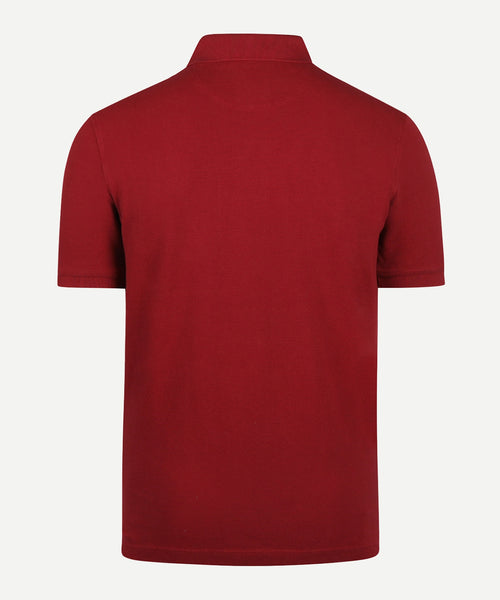 McGregor Klassiek Poloshirt Heren - Dark Red - Maat XL