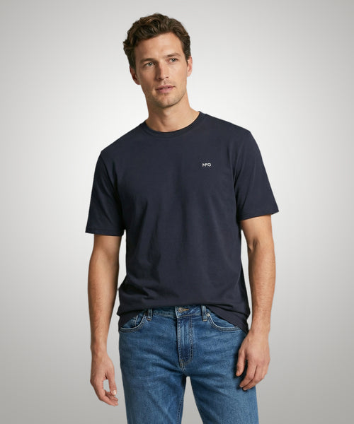 McGregor NY State T-Shirt - Heren - Donkerblauw - Maat L