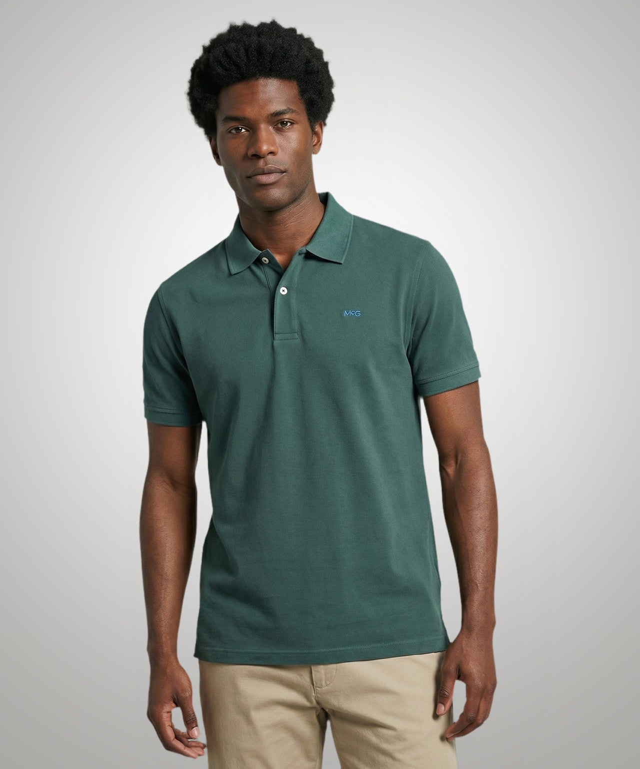 McGregor Klassiek Poloshirt Heren - Dark Green - XXL