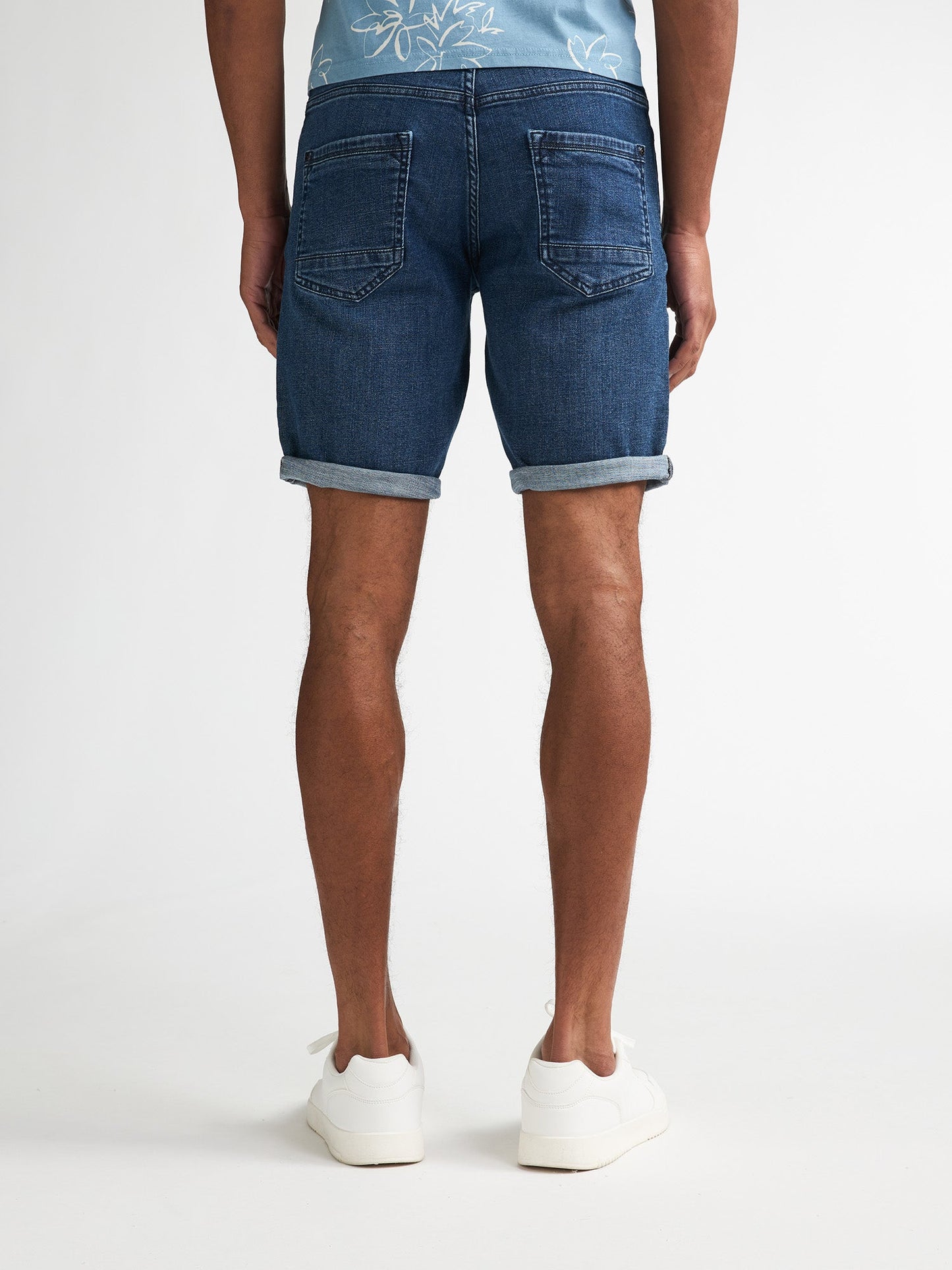 Petrol Industries Denim Shorts Heren Dark Faded M 1060-SHO175-5803-M