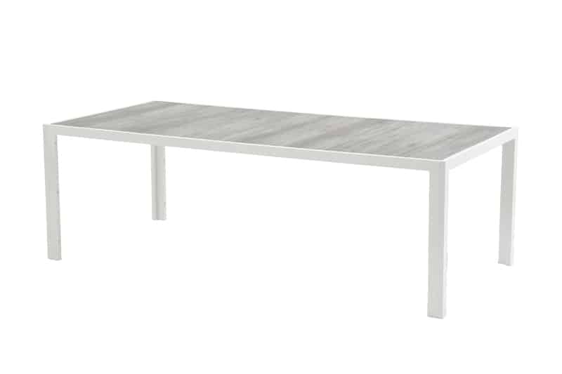 Hartman Tanger Eettafel - 228 x 105 cm - Aluminium Tuintafel met Keramisch Blad