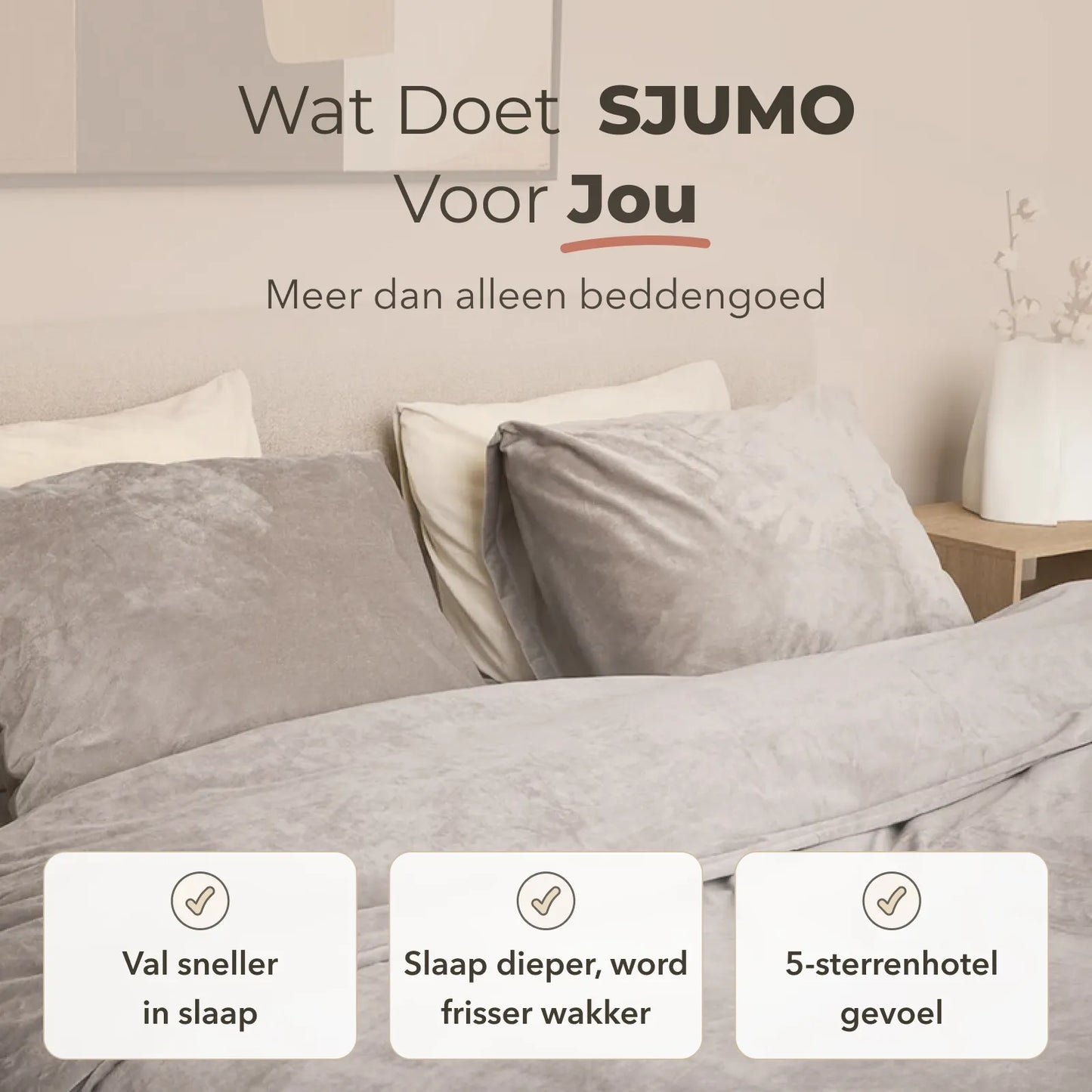 SJUMO Hoeslaken - Silky Smooth