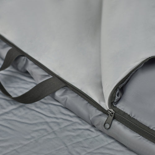 SoBuy Kampeertent - OGS60-L-HG - 2-Persoons - Opvouwbaar - Incl. Bed - 194 x 145 x 157 cm - Grijs