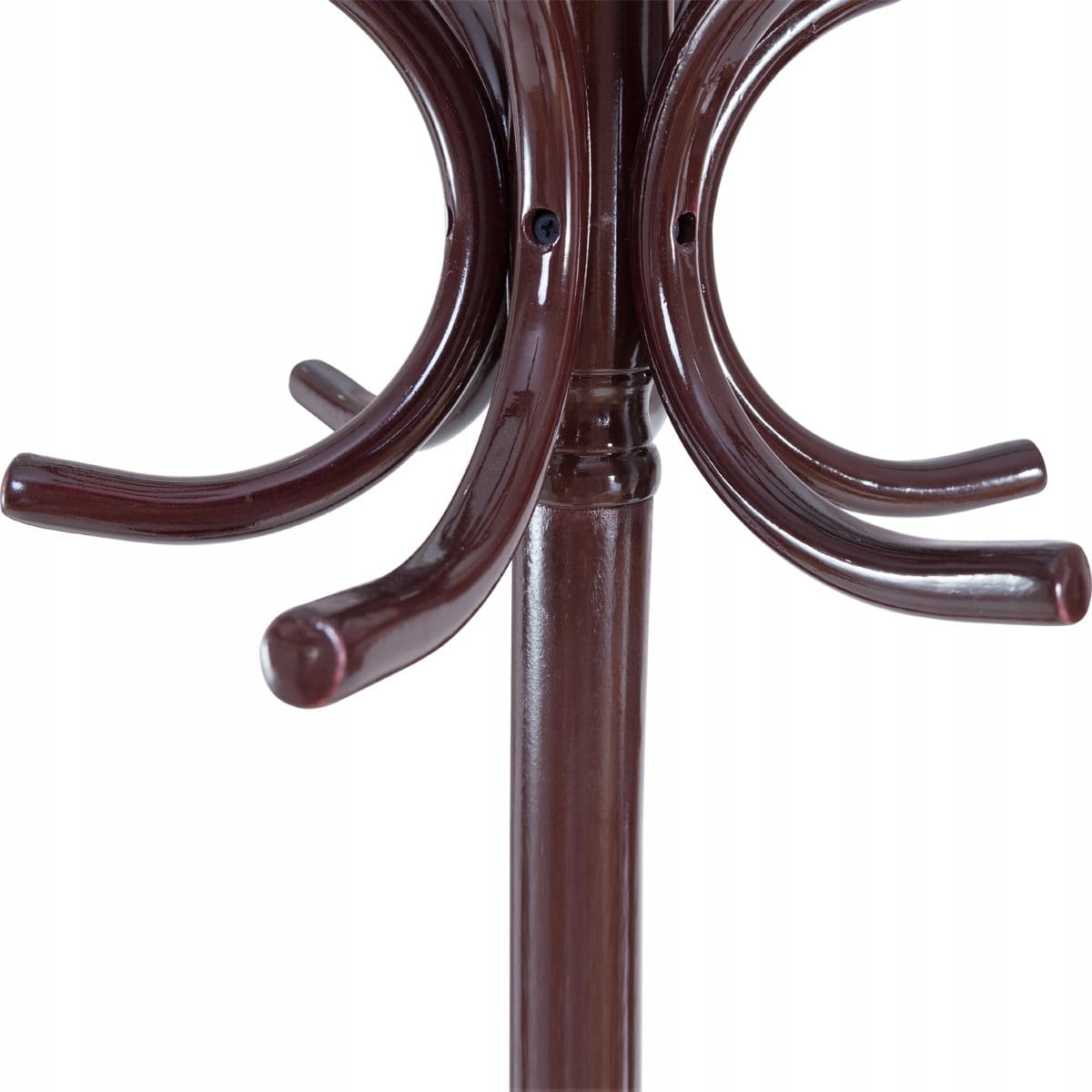 Coast Kapstok met Parapluhouder en 12 haken - 51 x 51 x 184 cm - Bruin