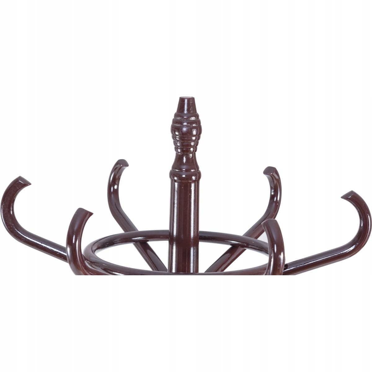 Coast Kapstok met Parapluhouder en 12 haken - 51 x 51 x 184 cm - Bruin