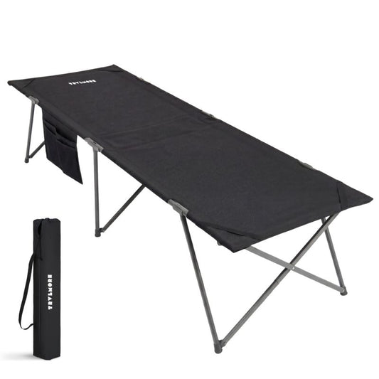 Trvlmore veldbed - 213 x 79 x 50 cm - extra groot - opvouwbaar - camping bed