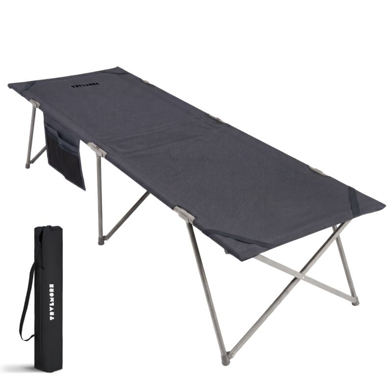 Trvlmore veldbed - 213 x 79 x 50 cm - extra groot - opvouwbaar - camping bed