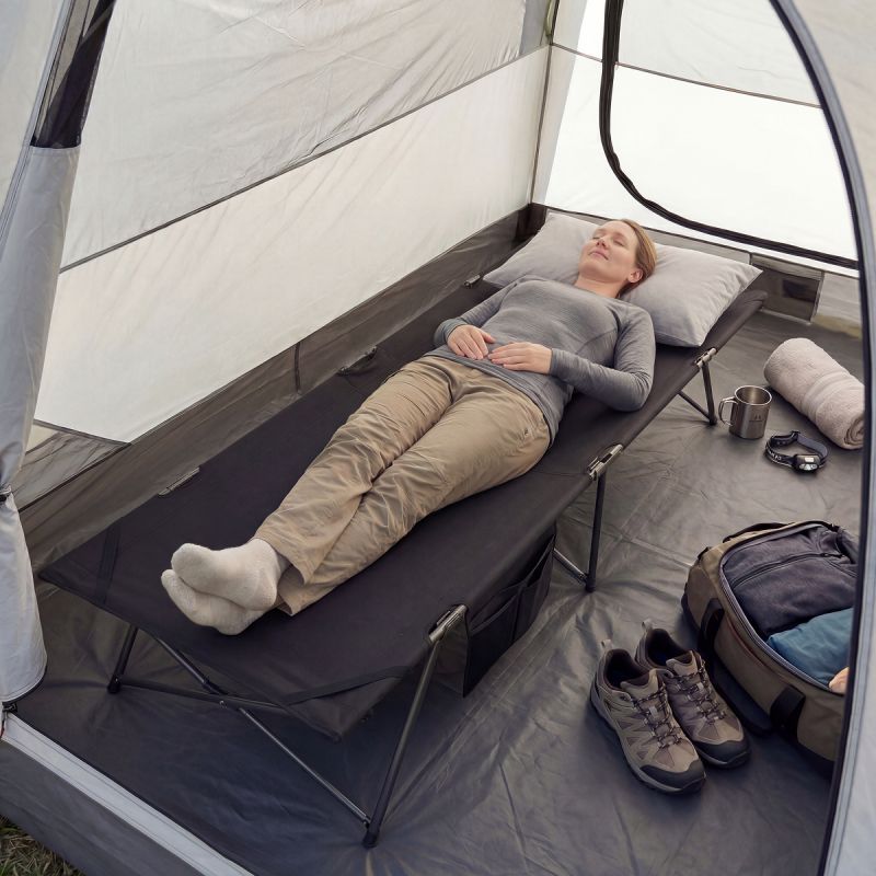 Trvlmore veldbed - 213 x 79 x 50 cm - extra groot - opvouwbaar - camping bed