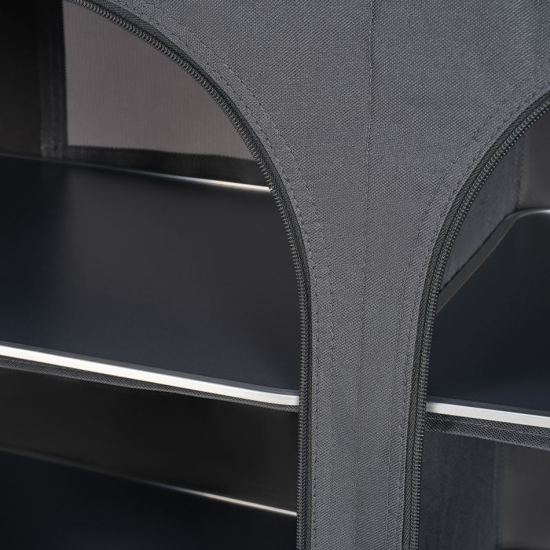 Trvlmore campingkast - XXL opbergruimte - inklapbaar - aluminium frame - outdoor kast