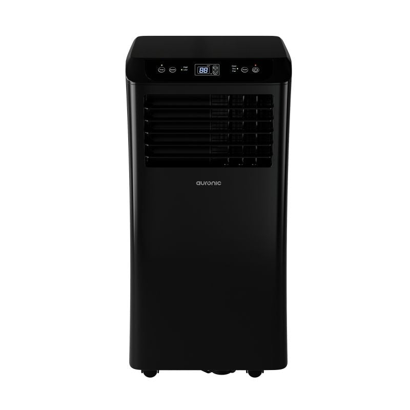 Auronic Mobiele Airco - 10000 BTU - Zwart - 70x35x34,8 cm – Koelen, Ventileren en Ontvochtigen