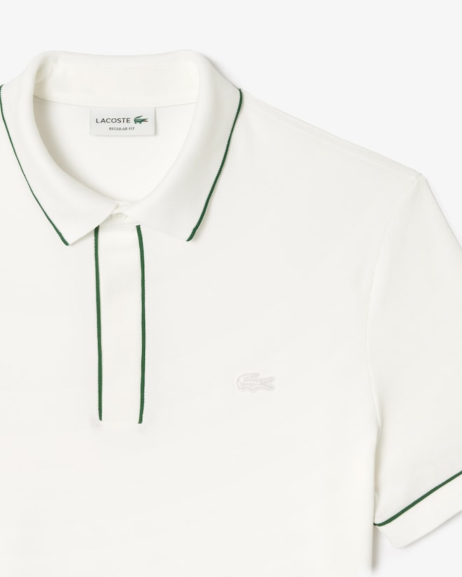 Lacoste Men's Regular Fit - Paris Stretch Piqué Polo - Wit - Maat XXL