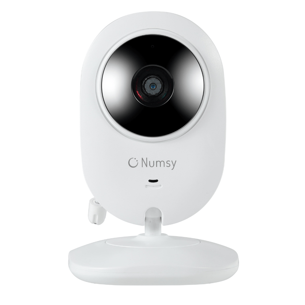Numsy Babyfoon Camera voor Parent Unit – HD Nachtzicht – Temperatuursensor – 20 uur batterij – Uitbreidbaar tot 4 camera’s