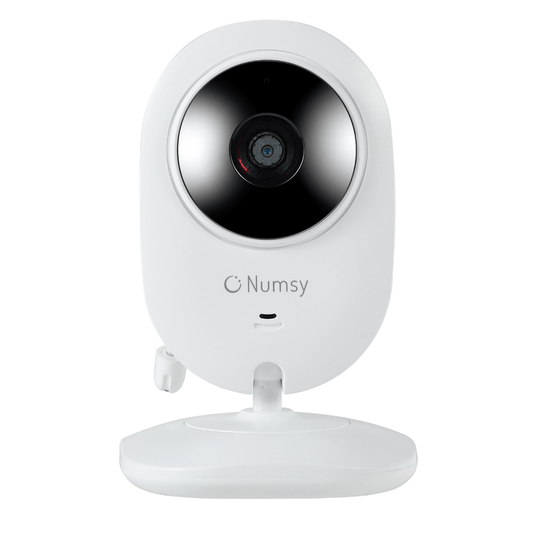 Numsy Babyfoon Camera voor Parent Unit – HD Nachtzicht – Temperatuursensor – 20 uur batterij – Uitbreidbaar tot 4 camera’s