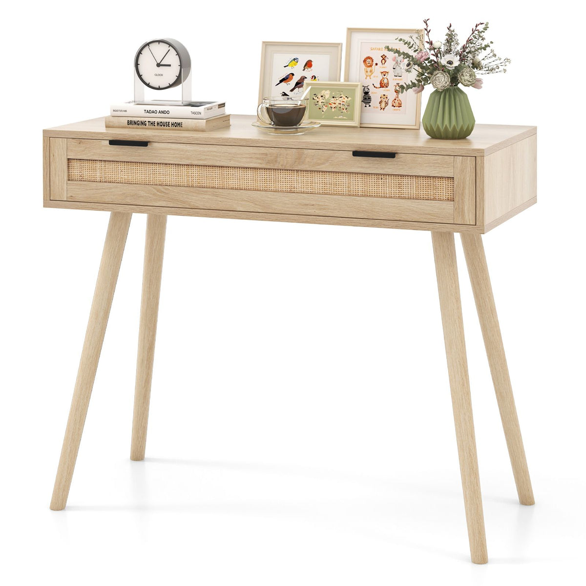 Coast Consoletafel met Lade - Max. 60 kg - 88 x 40 x 77 cm - Natuurlook