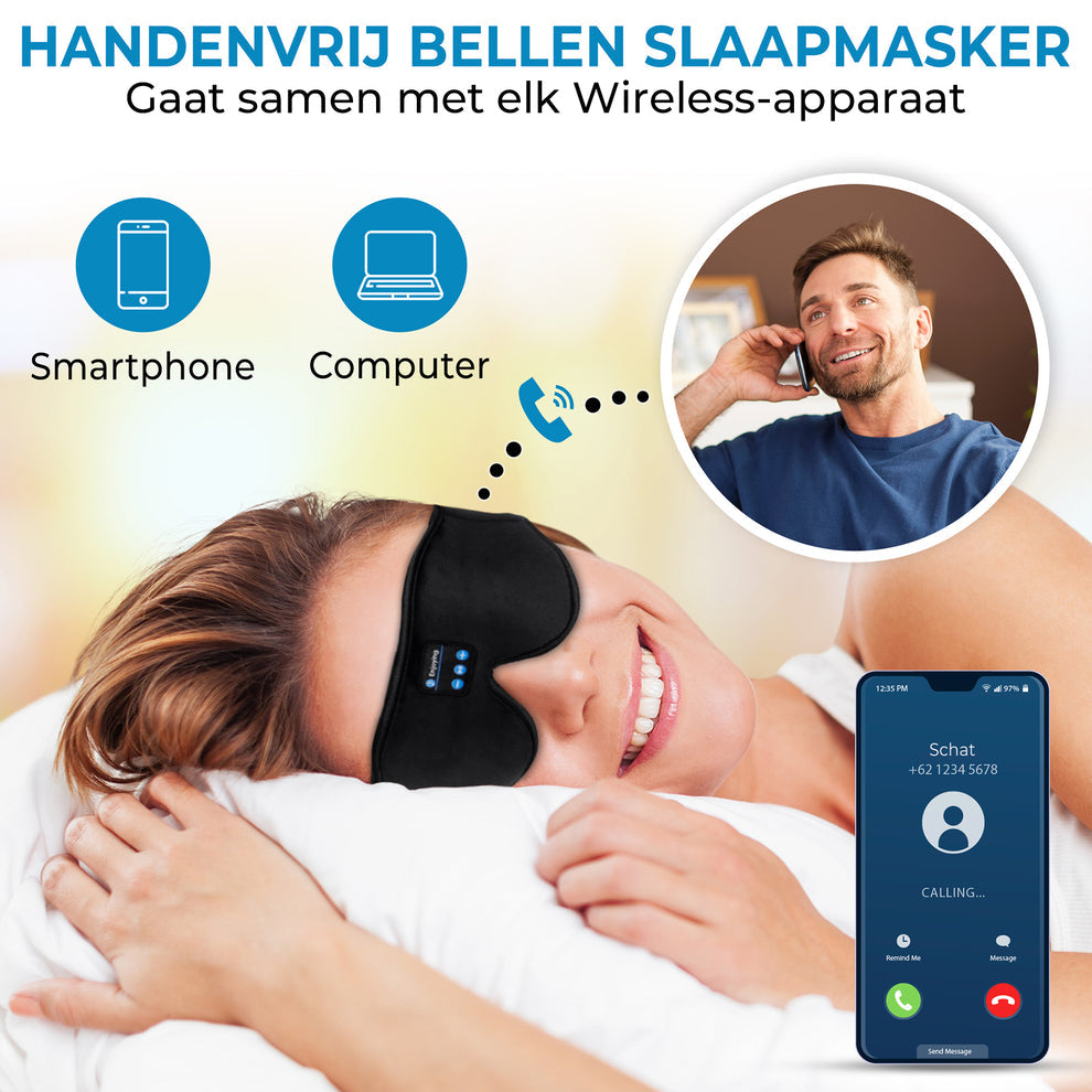 PurelyGoods Slaapmasker Koptelefoon (Wireless)