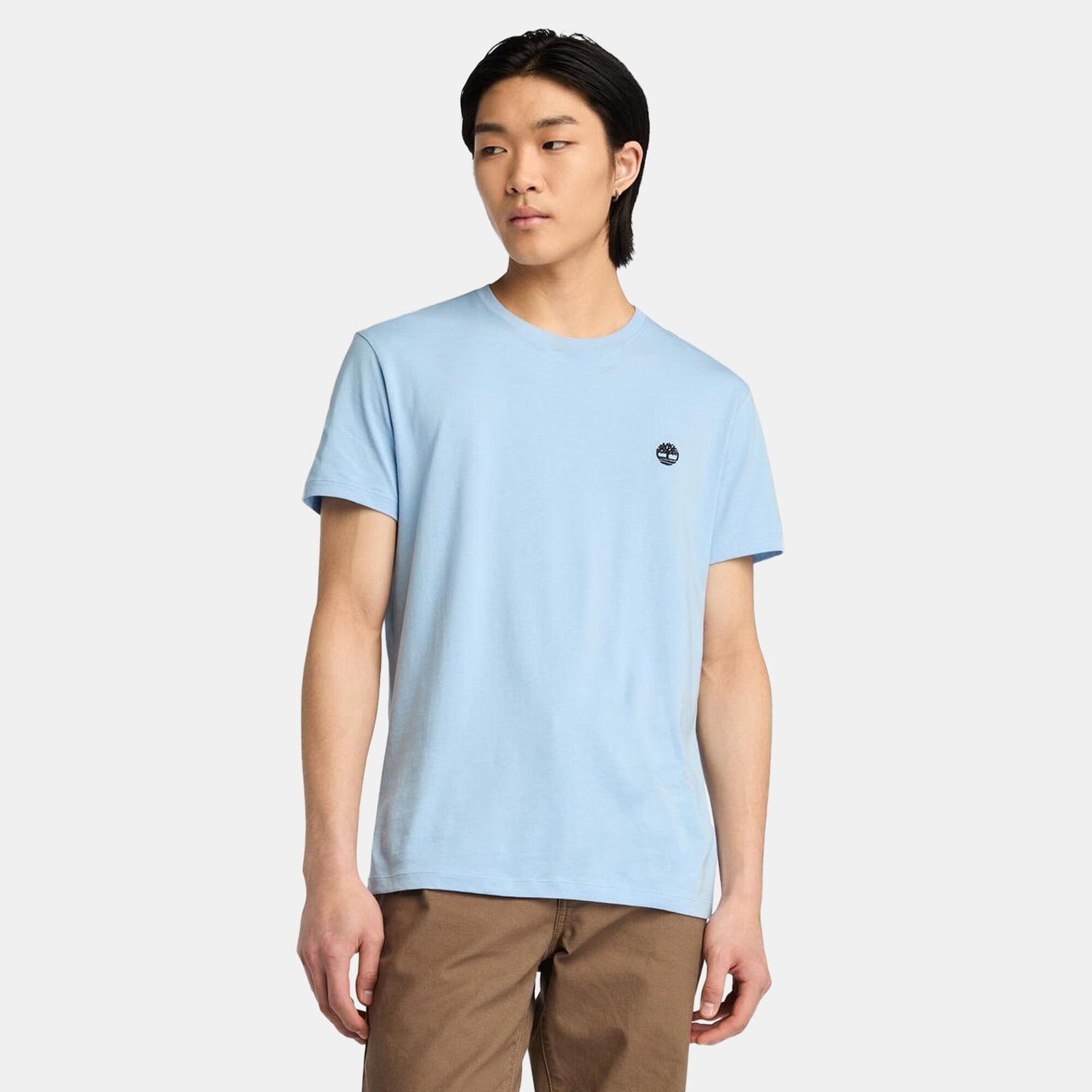 Timberland – Oyster River Chest Logo T-Shirt – Slim Fit & Comfortabel – Citadel – Maat XXL