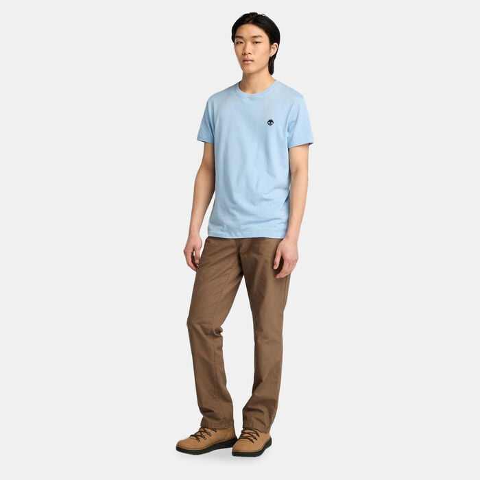 Timberland – Oyster River Chest Logo T-Shirt – Slim Fit & Comfortabel – Citadel – Maat XXL