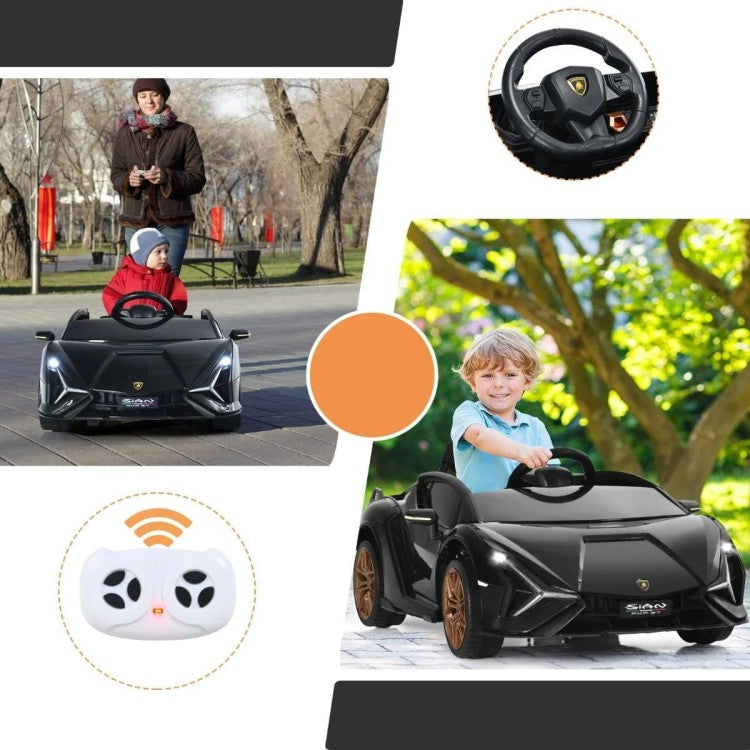Coast Kinderauto – 12V – Met Afstandsbediening – 108 x 64 x 41 cm – Zwart