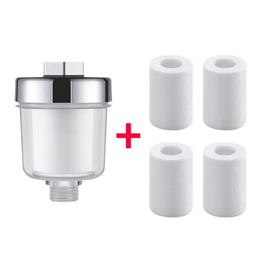 Kraanfilter - 4Filters - Waterbesparend - Universeel - 99%Kranen - Wit