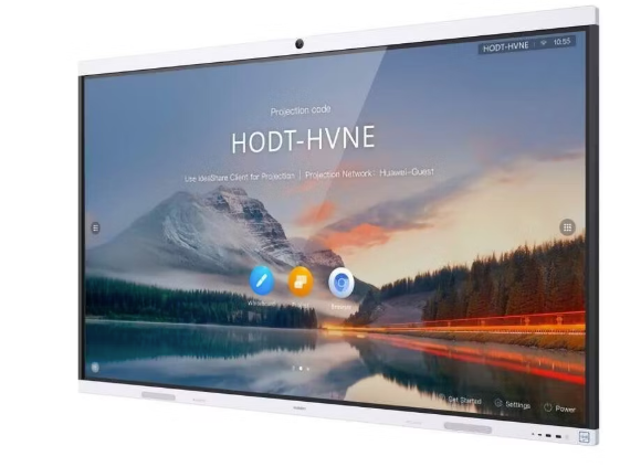 Huawei – Interactief Whiteboard – 65 inch & 4K UHD – Voorzien Van Geïntegreerde Camera En 6 Microfoons – Voor Videoconferentie En Samenwerking – Grijs Aluminium En Glas