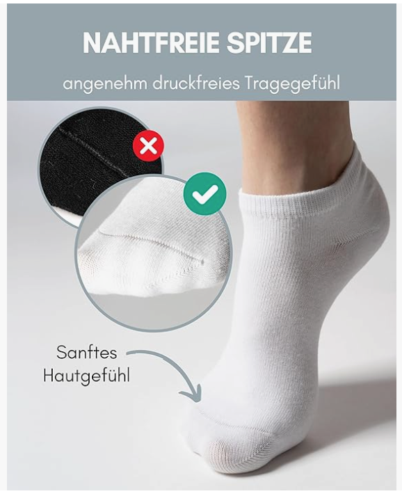 HELDENWERK - Sneakersokken & Sportsokken - 10 Paar - Wit Katoen - Ademend & Naadloos - Maat 43-46 - Anti-Slip & Extra Comfort - Unisex