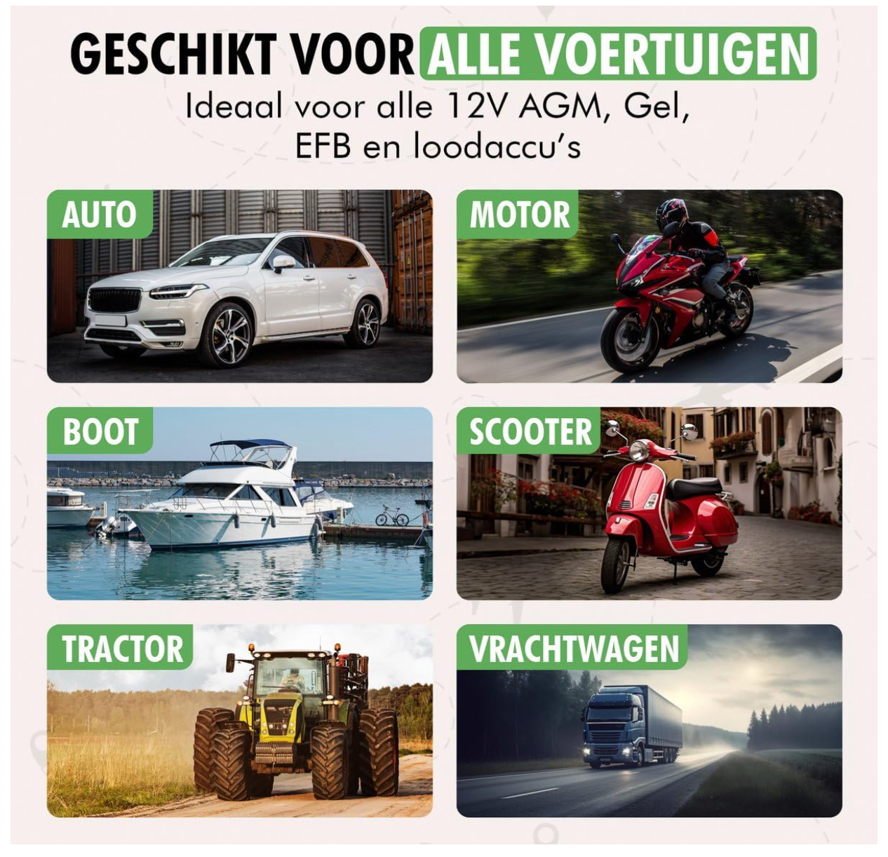 TravelHawk – Autoacculader & Druppellader – 12V/24V – Zwart & Rood Kunststof – 7-Traps Volautomatisch Laden – Reparatie Modus & LCD Scherm – Universele Accu Onderhoudslader
