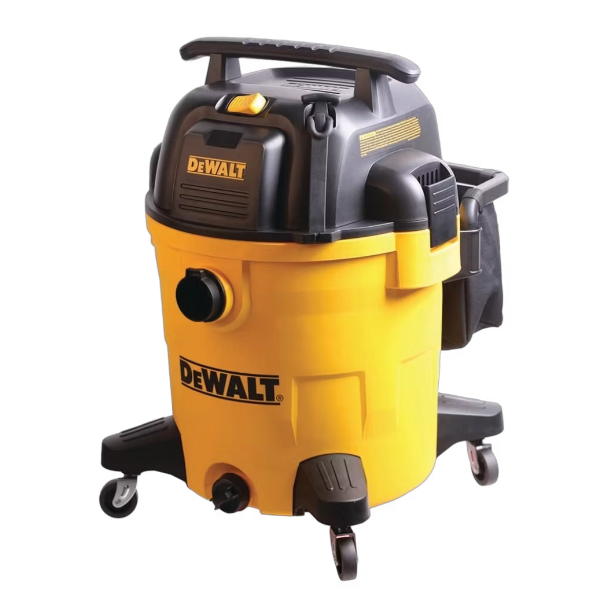 DeWalt – Stealthsonic Nat- & Droogzuiger – 45 l & 960 W – Voorzien Van Stealthsonic-geluidsreductie En Wasbaar Patroonfilter – Voor Bouwplaats En Werkplaats – Geel Polycarbonaat