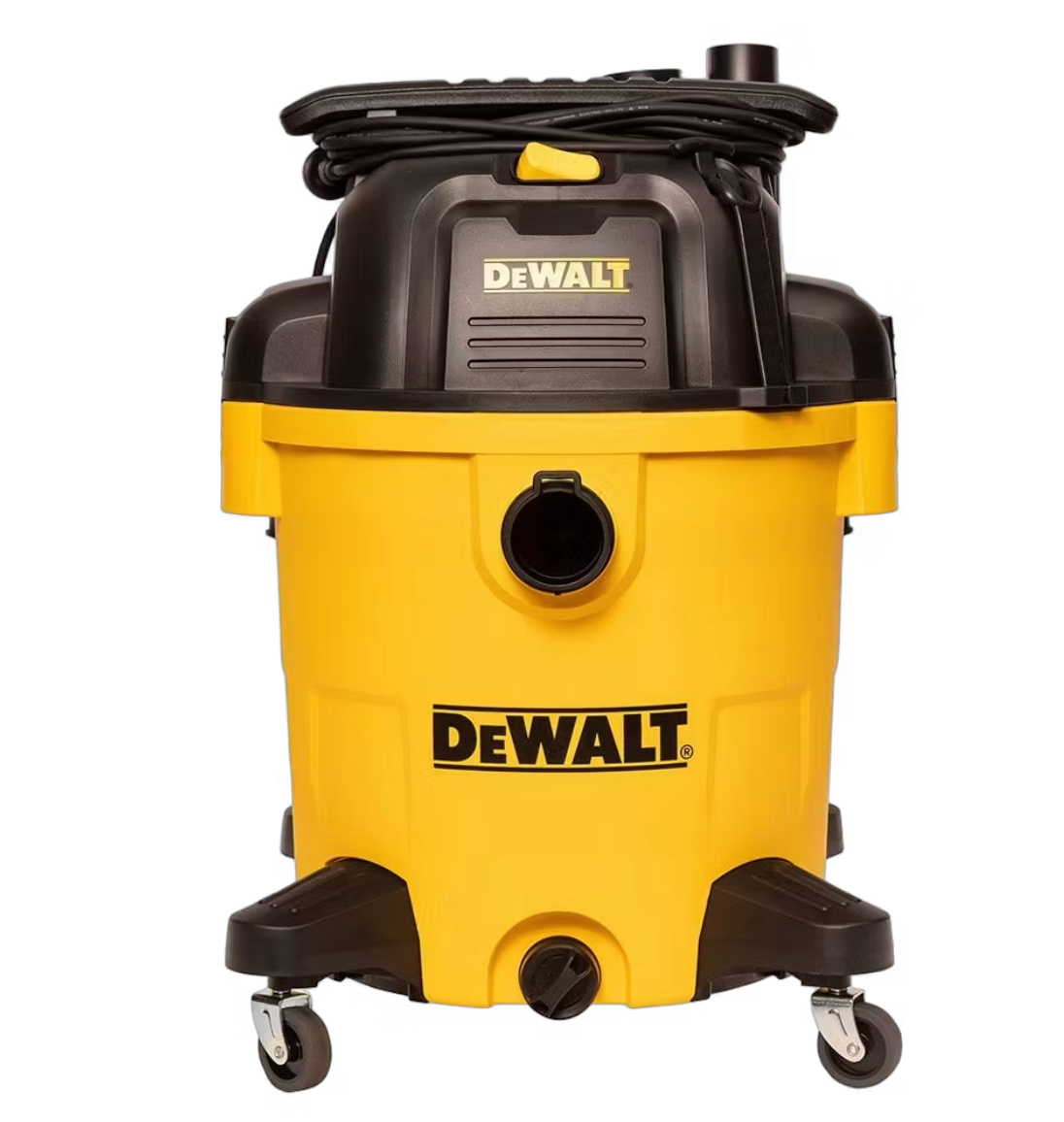 DeWalt – Stealthsonic Nat- & Droogzuiger – 45 l & 960 W – Voorzien Van Stealthsonic-geluidsreductie En Wasbaar Patroonfilter – Voor Bouwplaats En Werkplaats – Geel Polycarbonaat