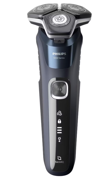 Philips SHAVER Series 5000 S5885/50 scheerapparaat Roterend scheerapparaat Trimmer Blauw