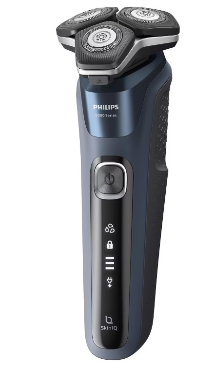 Philips SHAVER Series 5000 S5885/50 scheerapparaat Roterend scheerapparaat Trimmer Blauw