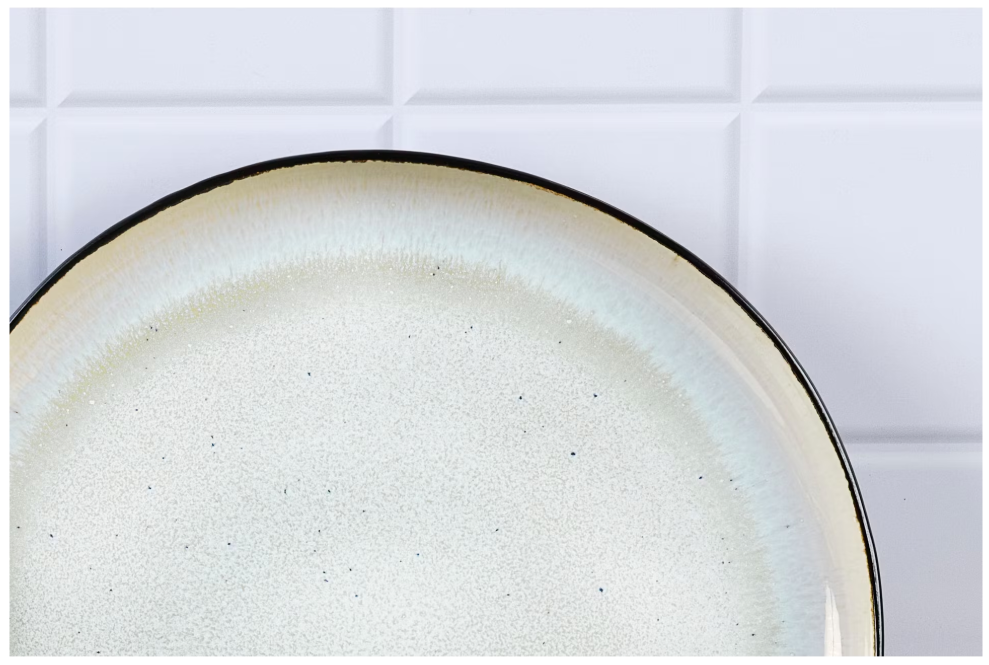 Björn The Full Service Serviesset 41-delig – Voorzien Van Reactieve Glazuurlaag En Ovenbestendig Tot 180°C En Magnetronbestendig – Voor 6 Personen – Ivory White Aardewerk – 12-26 cm