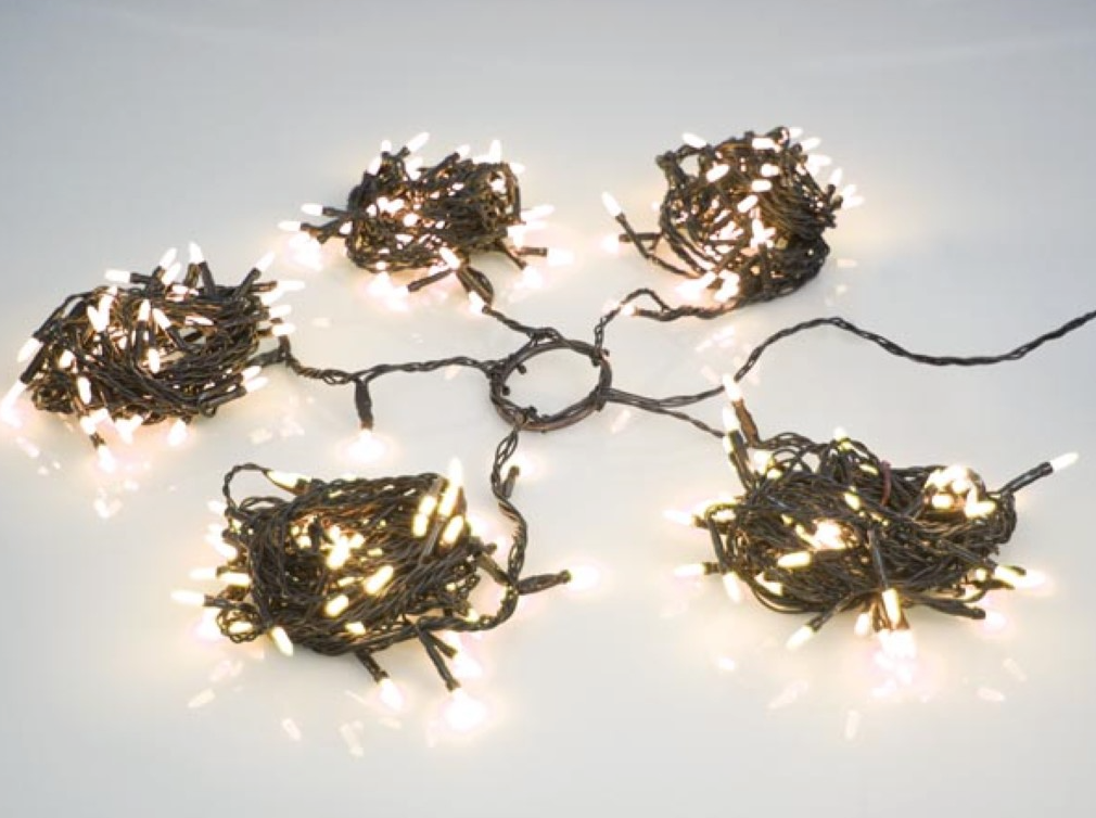 Light Creations Kerstverlichting Speed Light Led Steady – Voorzien Van 330 Warm Witte Leds En Ingebouwde Modulator En 5 Meter Voedingskabel – Voor Binnen En Buiten – Groen Kunststof – 240 cm