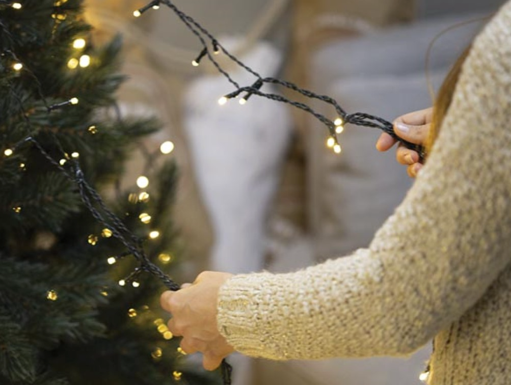 Light Creations Kerstverlichting Speed Light Led Steady – Voorzien Van 330 Warm Witte Leds En Ingebouwde Modulator En 5 Meter Voedingskabel – Voor Binnen En Buiten – Groen Kunststof – 240 cm