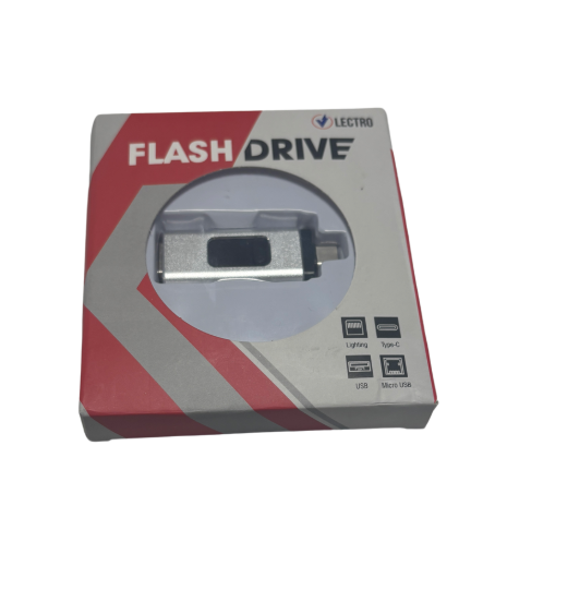 Lectro Flash Drive met USB-A & C aansluitingen - 256GB