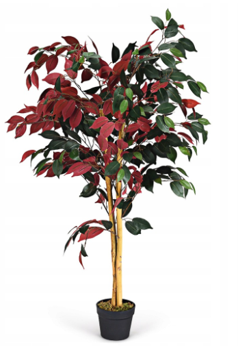 Coast 120 cm grote groene ficus boom in de pot met kunstmatige boom realistische groene planten