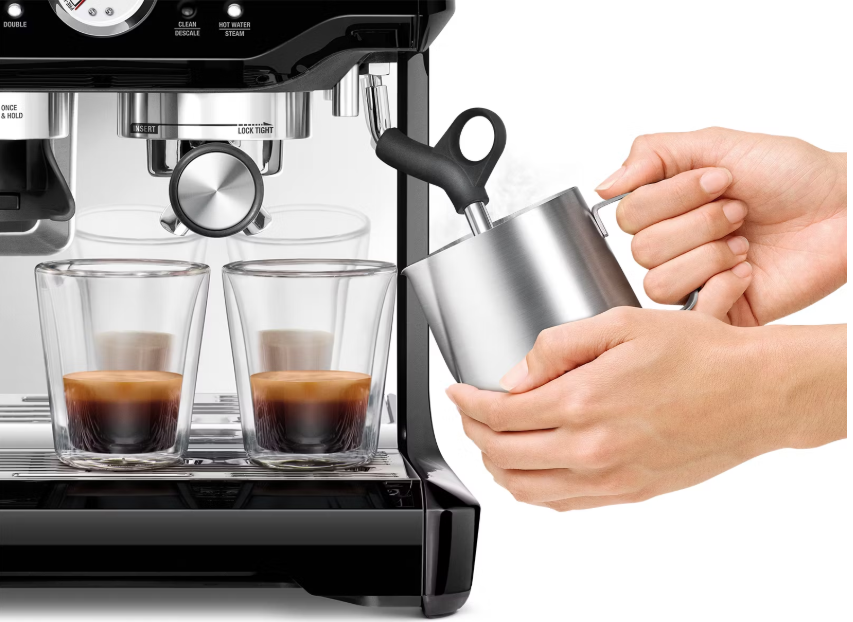 Sage Barista Express Pistonmachine – SES870BKS – Incl. Koffiemolen – 1600 W – 31 x 38 x 40 cm – Zwart/Zilver