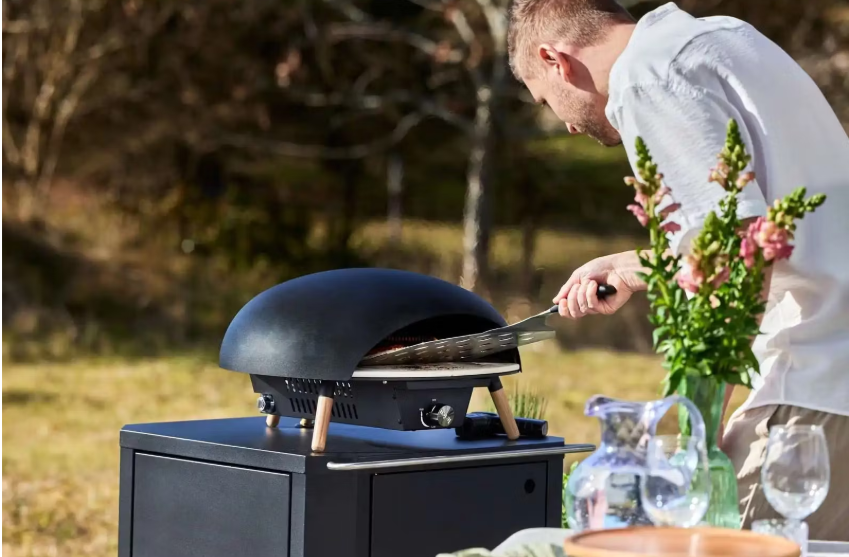 Le Feu Turtle 3.0 Outdoor Pizzaoven - Gasgestookt - Zwart - Ø 61 cm x H 39 cm